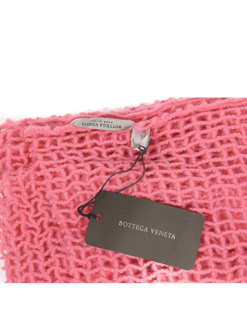 Bottega Veneta Pink Cashmere Scarf - Italian Designer Luxury Accessory 247833 - Style Queenz