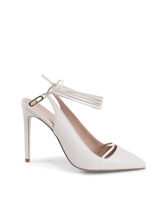 Brenda Crudo Nude Leather Stiletto Heels - Italian Luxury - Style Queenz