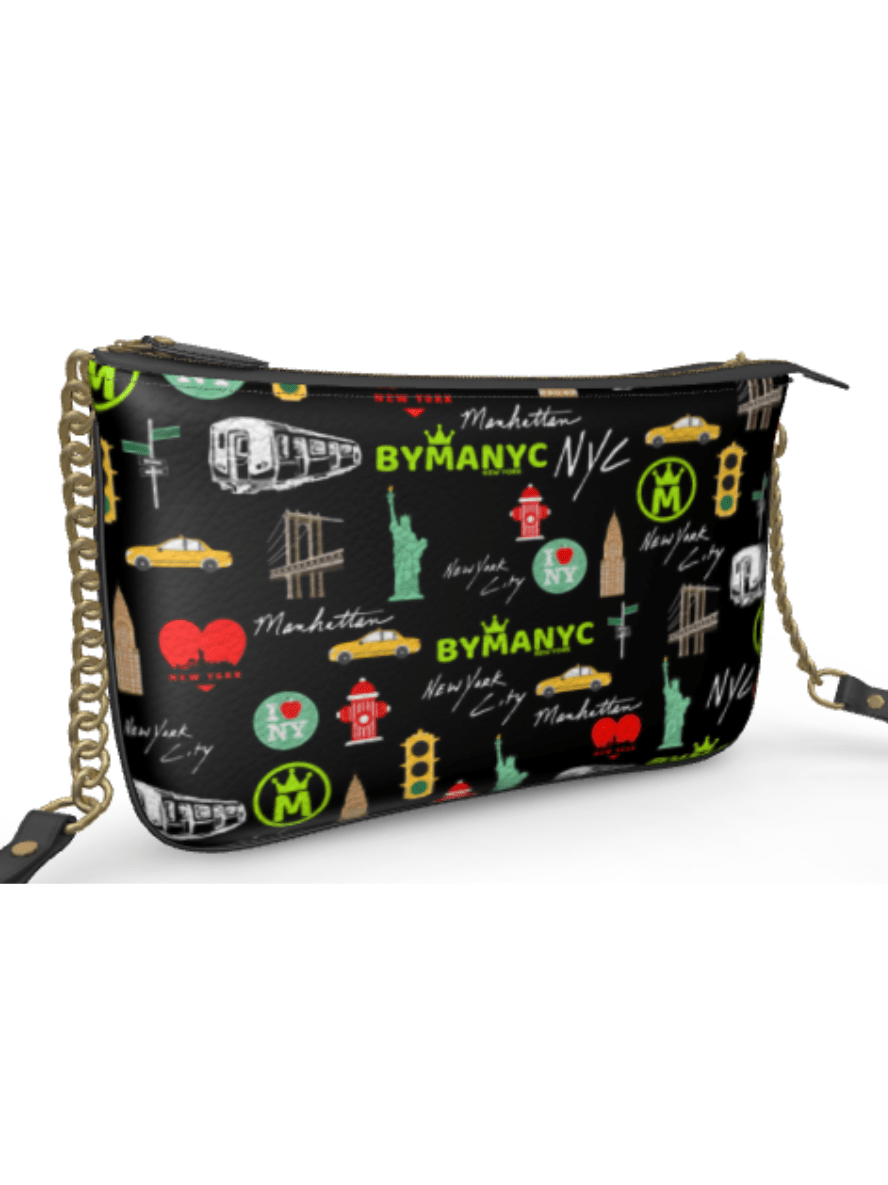 BYMANYC Noir Couture Designer Bag - Luxury Black Handmade New York Collection - Style Queenz