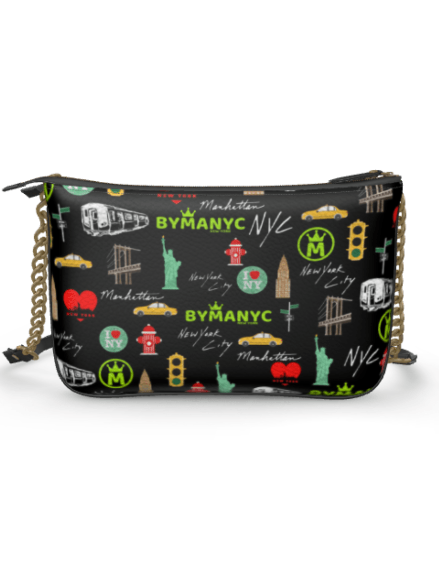 BYMANYC Noir Couture Designer Bag - Luxury Black Handmade New York Collection - Style Queenz