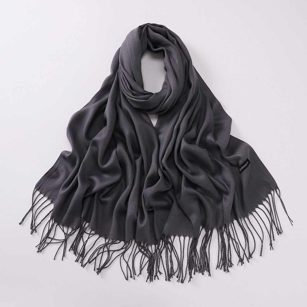Women's Soft Cashmere-Feel Long Scarf