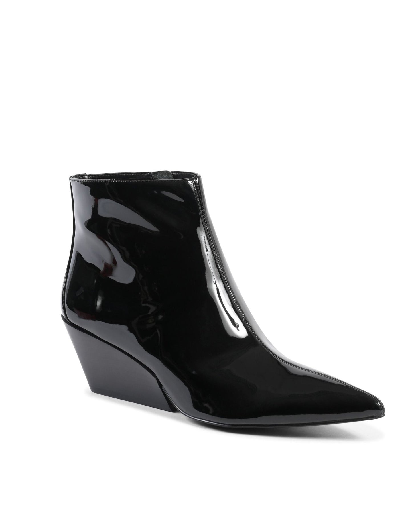 Calvin Klein Women's Ankle Boot Black - Premium Leather Boots - Style Queenz
