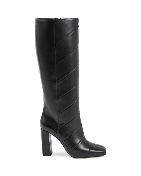 Camilla High Boot - Black Designer Leather High Boots - Style Queenz