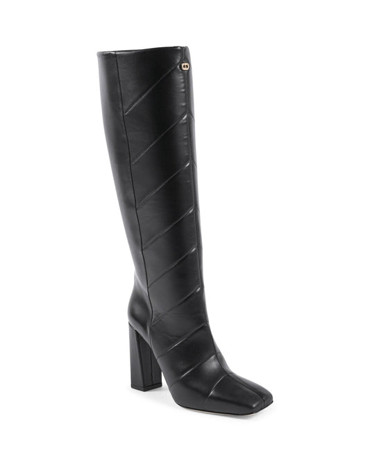 Camilla High Boot - Black Designer Leather High Boots - Style Queenz