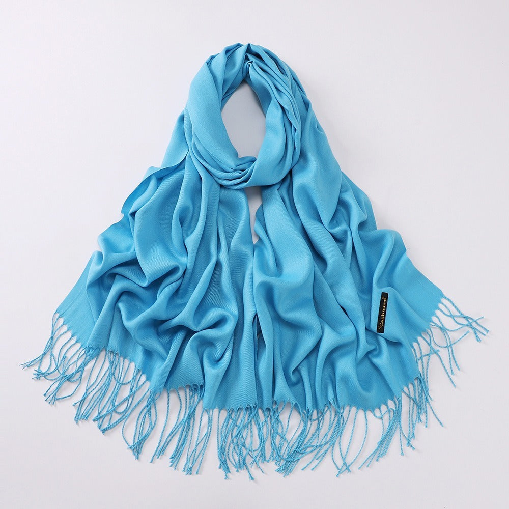 Women's Soft Cashmere-Feel Long Scarf