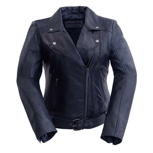 Chloe Premium Women's Leather Jacket - Designer Outerwear - Style Queenz