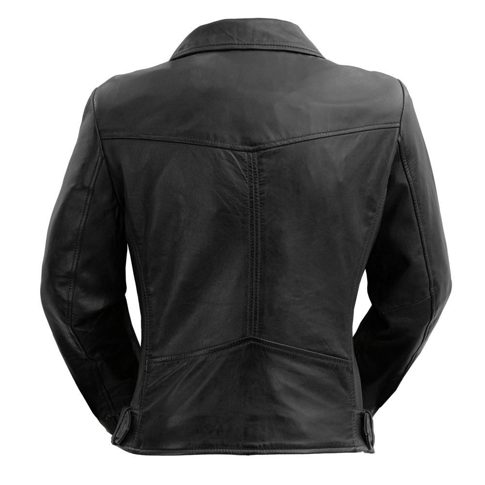 Chloe Premium Women's Leather Jacket - Designer Outerwear - Style Queenz