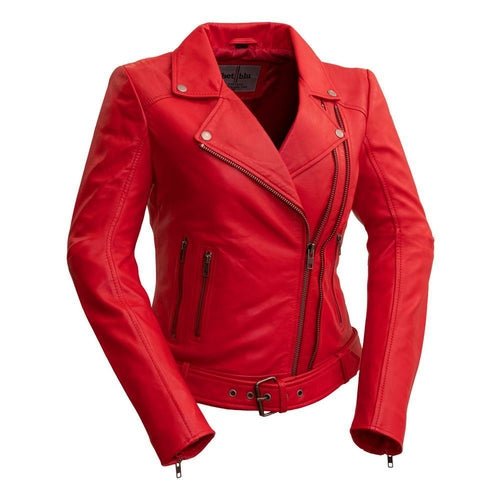 Chloe Premium Women's Leather Jacket - Designer Outerwear - Style Queenz