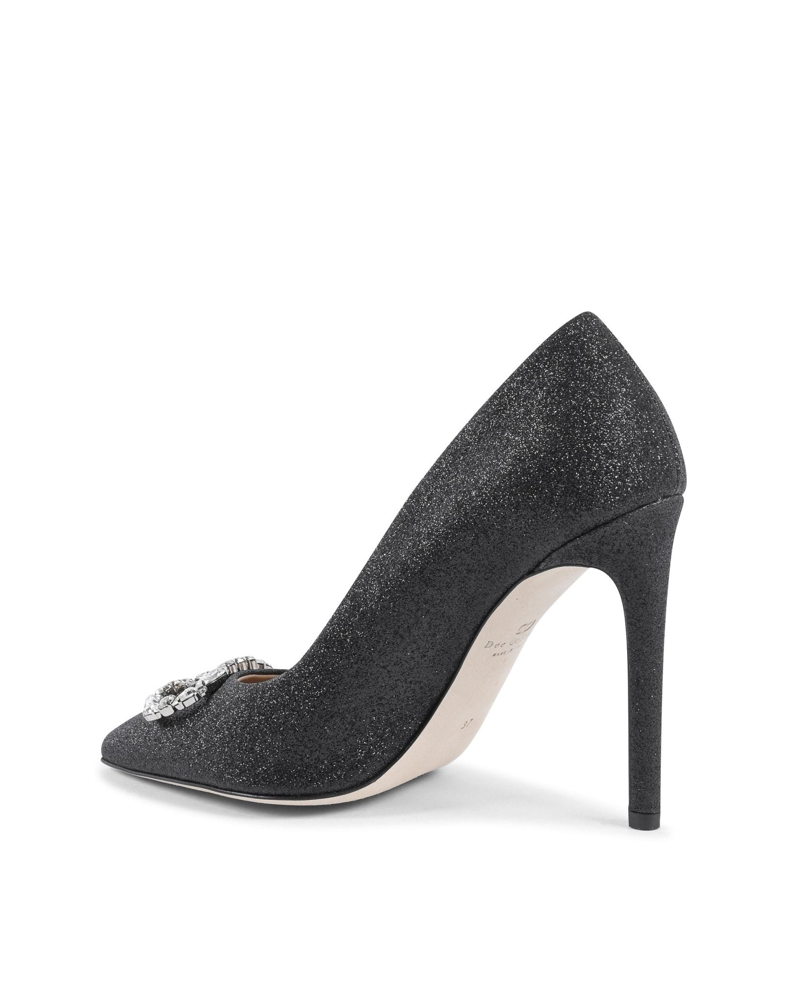 Cindarella Pump Bright Black - Luxury High Heel Shoes - Style Queenz