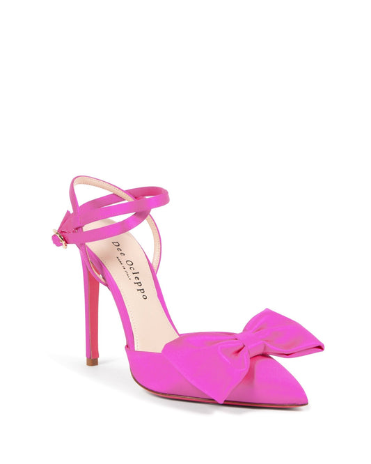 Cocktail Time Pump - Italian Satin Stiletto Heels - Style Queenz
