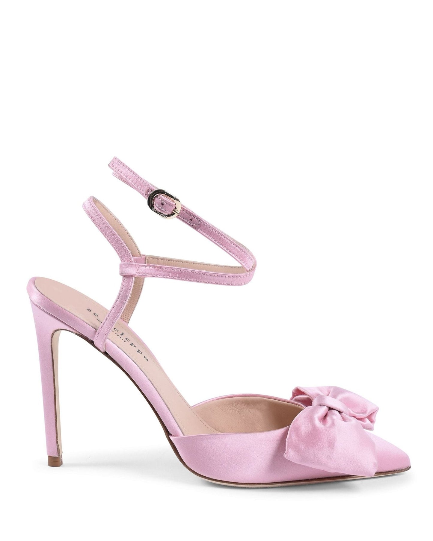 Cocktail Time Pump Pink Satin Heels - Italian Designer Evening Stilettos 10cm - Style Queenz
