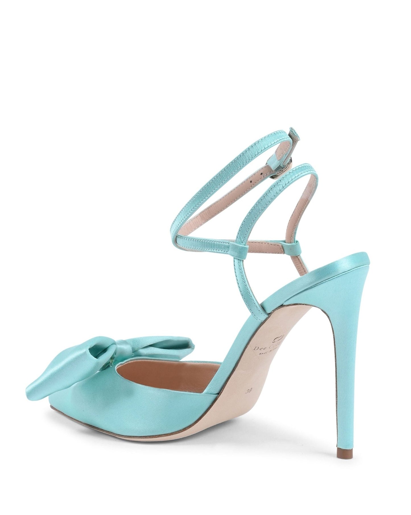 Cocktail Time Tiffany Satin Pump Heels - 10cm Stiletto - Italian Made Evening Shoes - Style Queenz