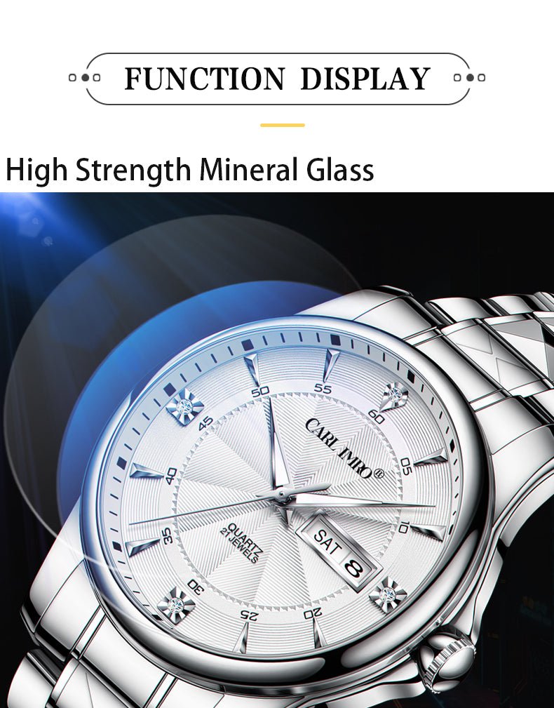 CRLi Canton CZPrimo - Premium Swiss Movement Watch with Sapphire Glass - Style Queenz