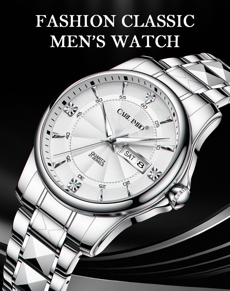 CRLi Canton CZPrimo - Premium Swiss Movement Watch with Sapphire Glass - Style Queenz