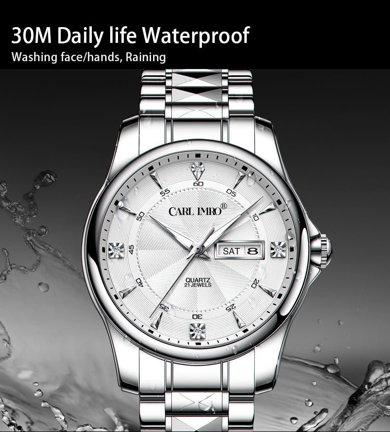 CRLi Canton CZPrimo - Premium Swiss Movement Watch with Sapphire Glass - Style Queenz