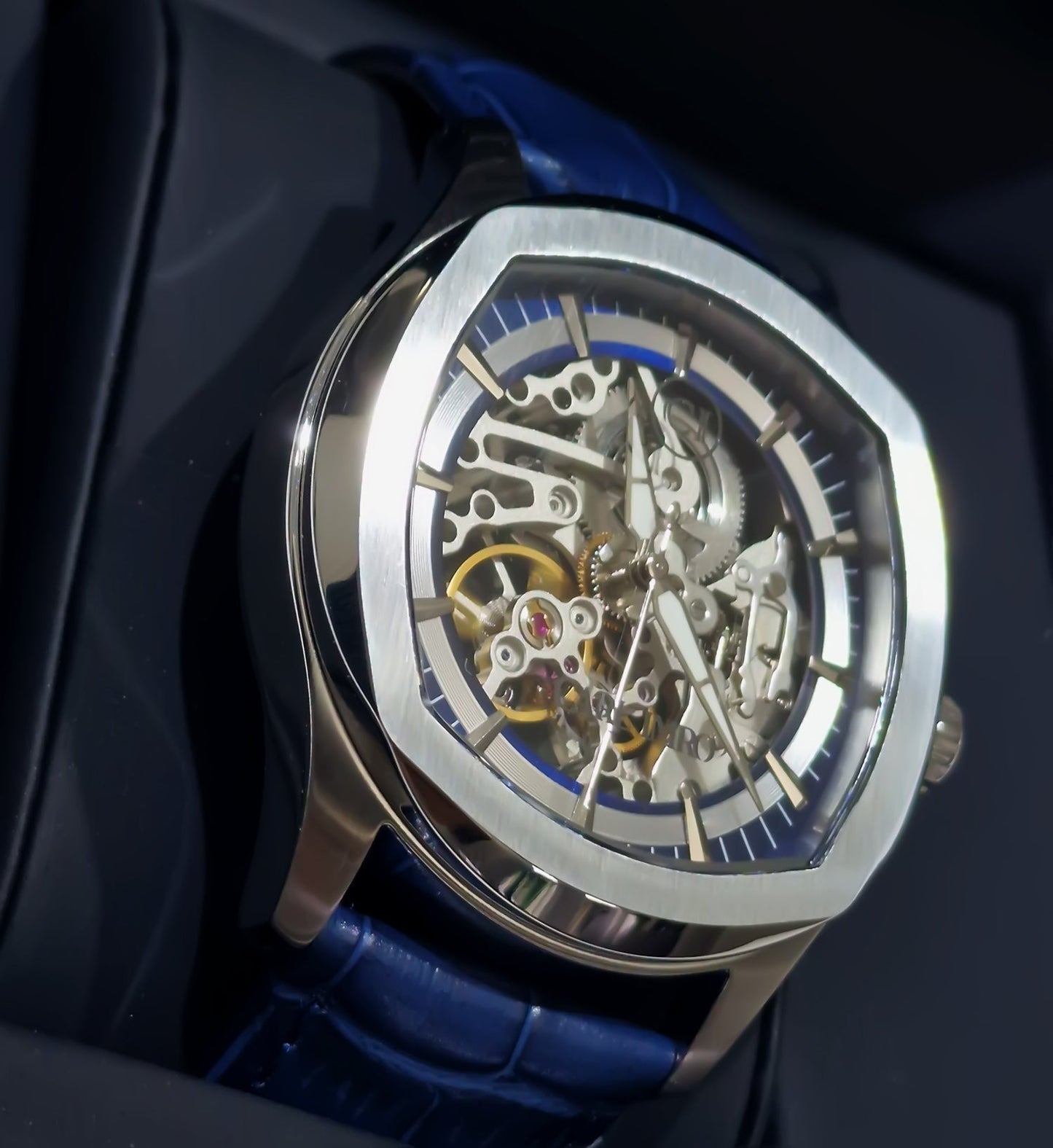 CRLi eSqueleto BZ - Premium Automatic Watch with Sapphire Glass & 10ATM - Style Queenz