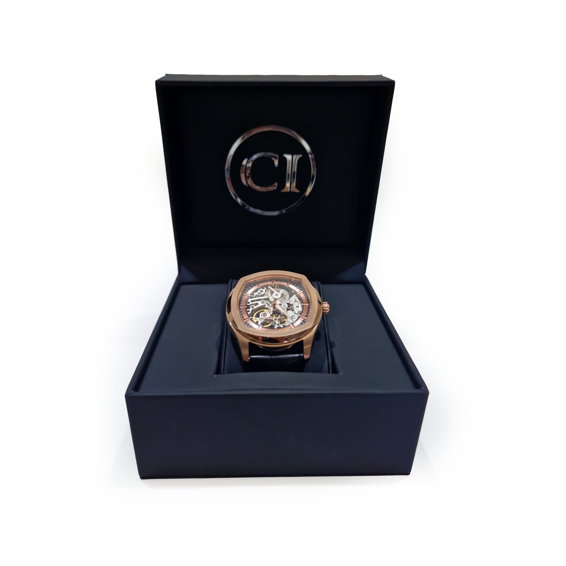 CRLi eSqueleto RZ - Rose Gold Skeleton Luxury Watch - Style Queenz