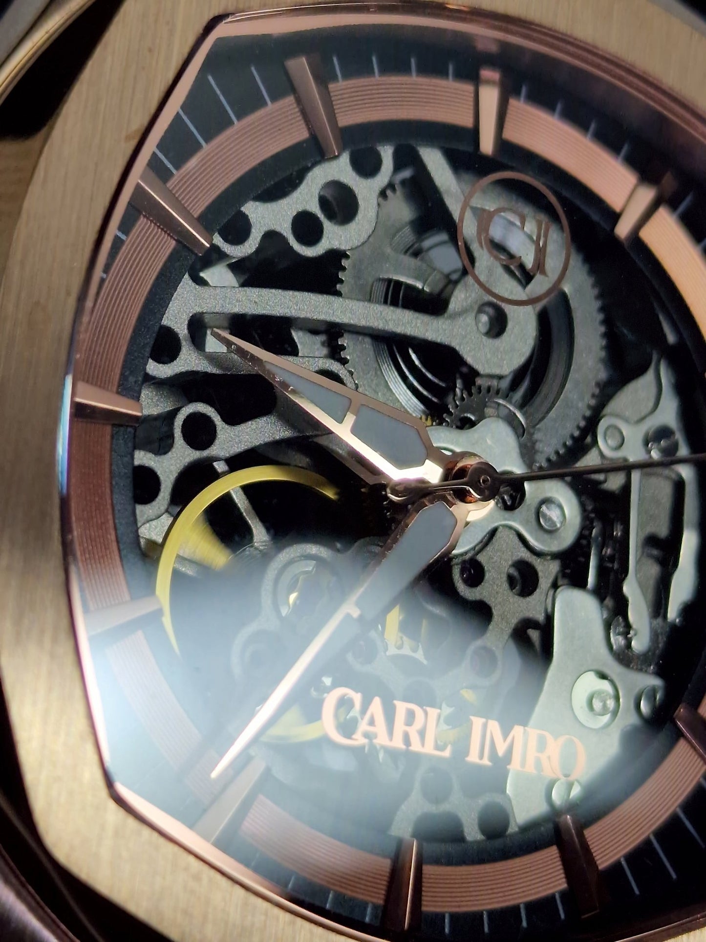 CRLi eSqueleto RZ - Rose Gold Skeleton Luxury Watch - Style Queenz