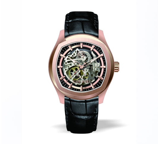 CRLi eSqueleto RZ - Rose Gold Skeleton Luxury Watch - Style Queenz
