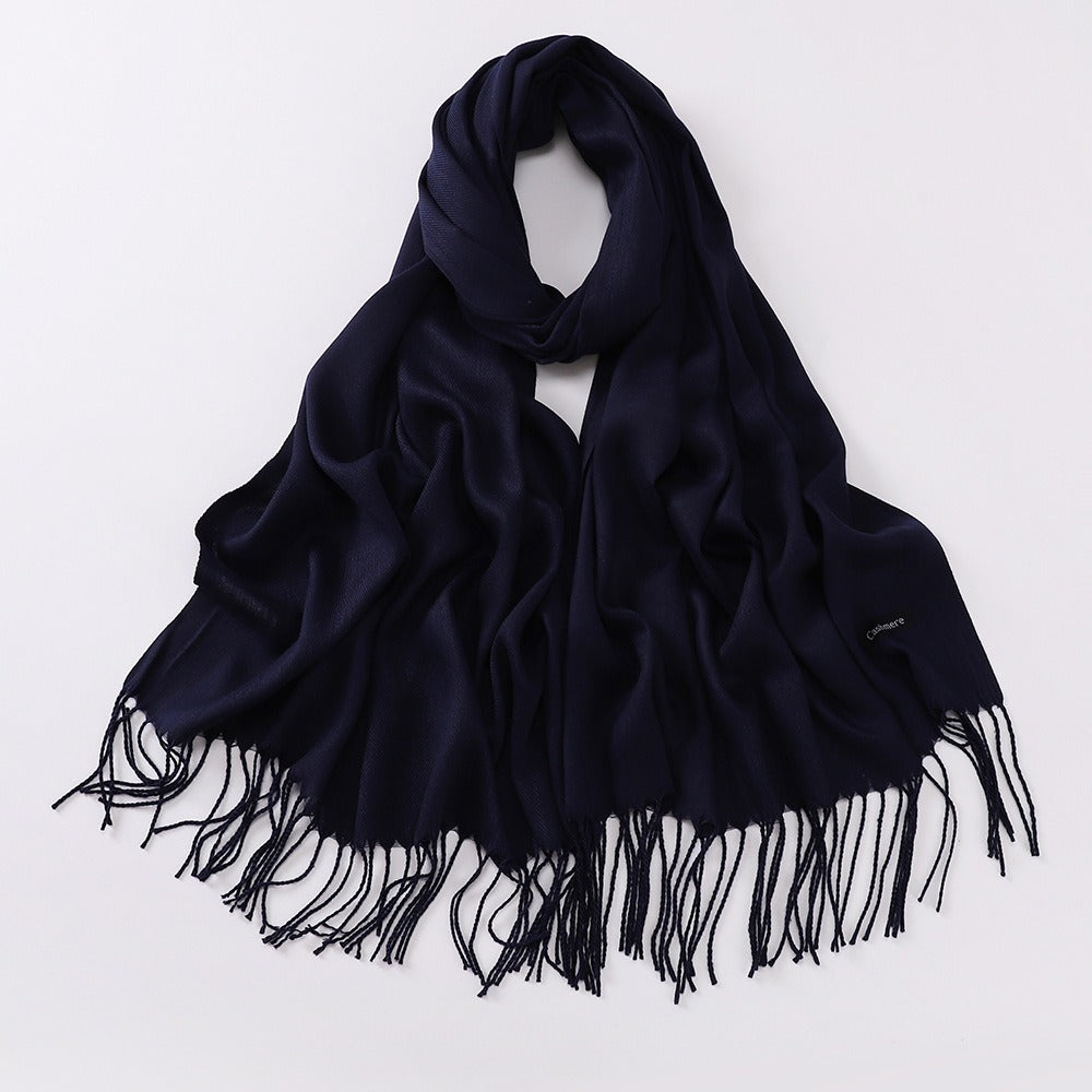 Women's Soft Cashmere-Feel Long Scarf