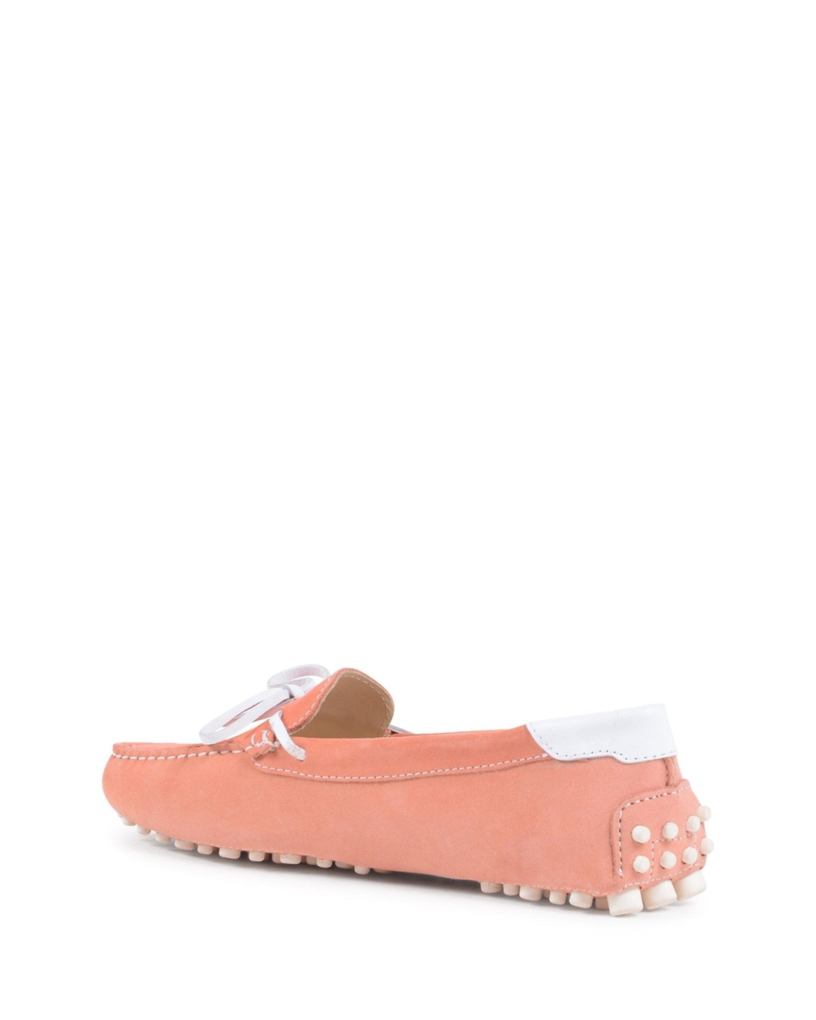Dee In The Driver Seat Coral Suede Loafers - Italian Luxury - Style Queenz