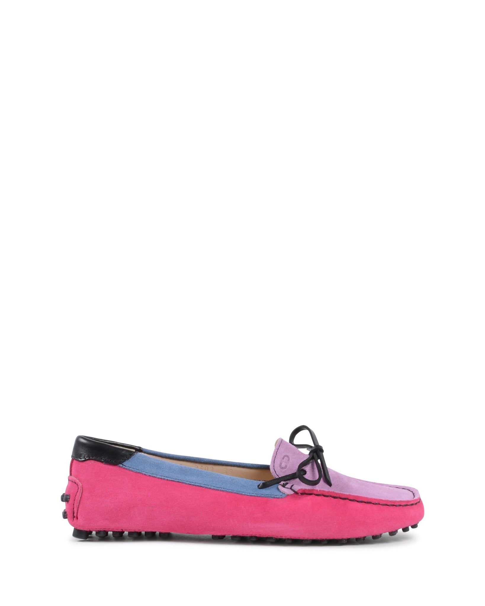 Dee In The Driver Seat Fuxia Suede Loafers - Italian Luxury - Style Queenz