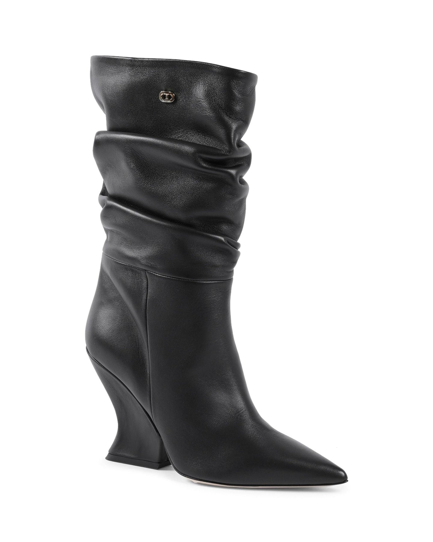 Dee Ocleppo Cady Boot Black Nappa Leather - Italian Designer Boots | Style Queenz - Style Queenz