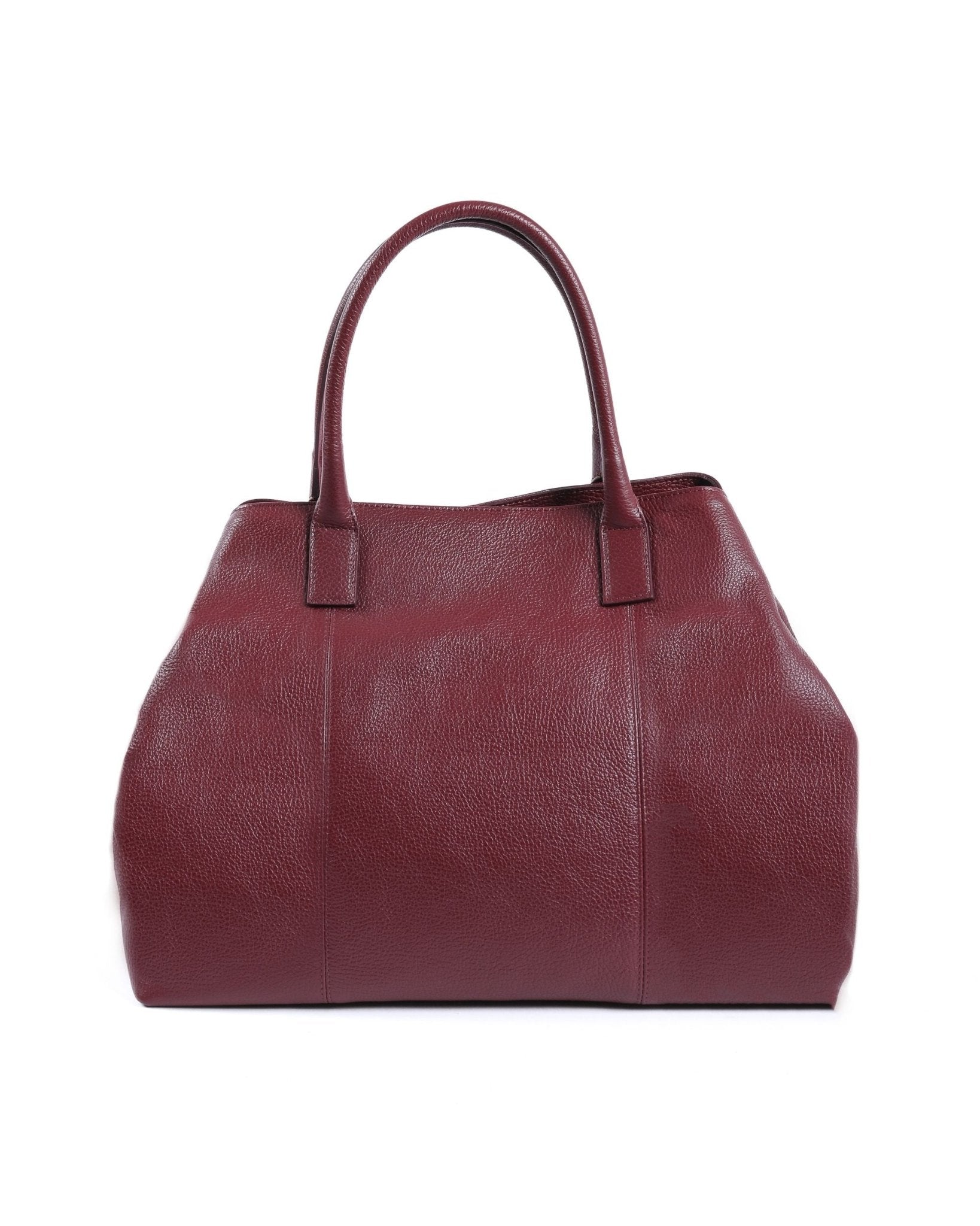 Dee Ocleppo Cornwall Bordeaux Leather Handbag - Italian Luxury Designer Bag - Style Queenz