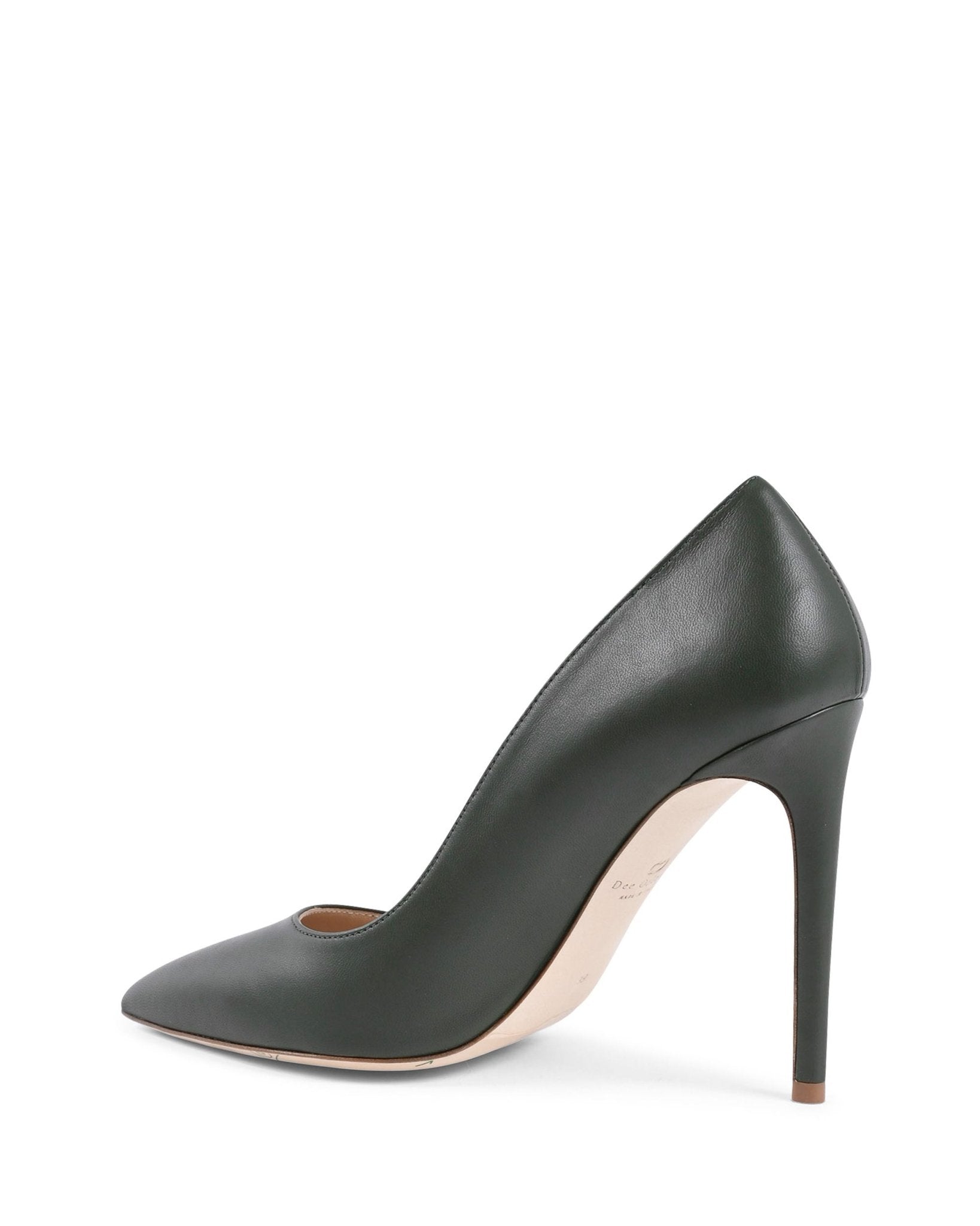 Dee Ocleppo Everywhere Pump Military Green - Italian Designer Heels | Style Queenz - Style Queenz