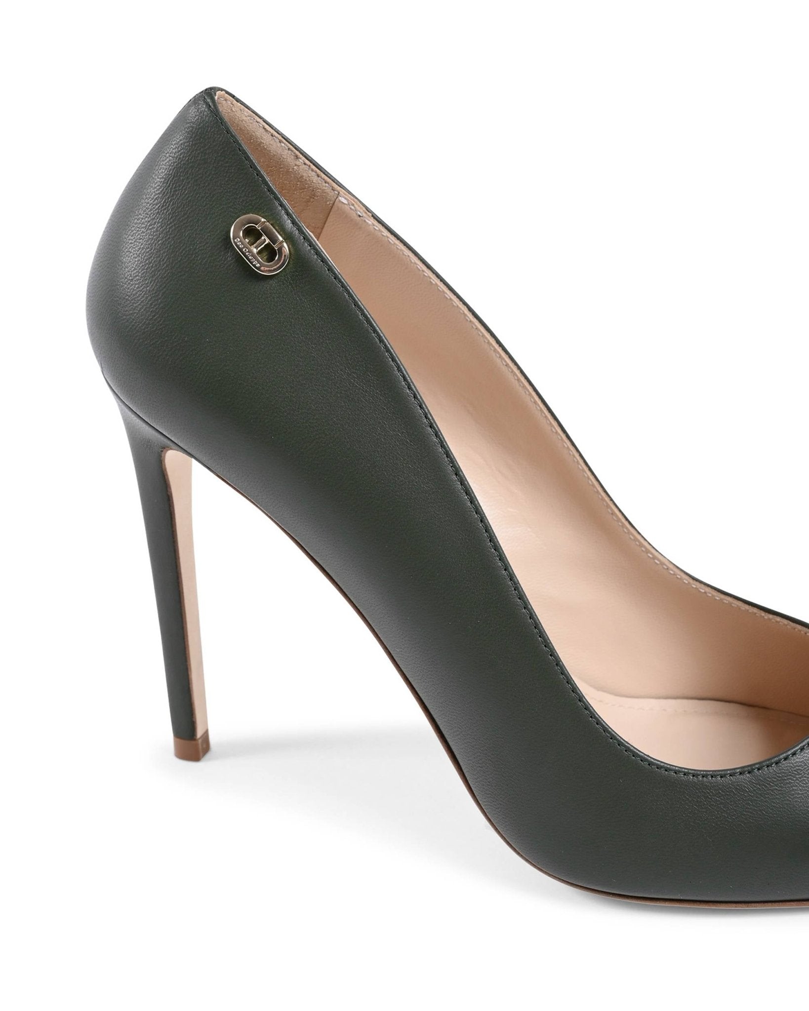 Dee Ocleppo Everywhere Pump Military Green - Italian Designer Heels | Style Queenz - Style Queenz