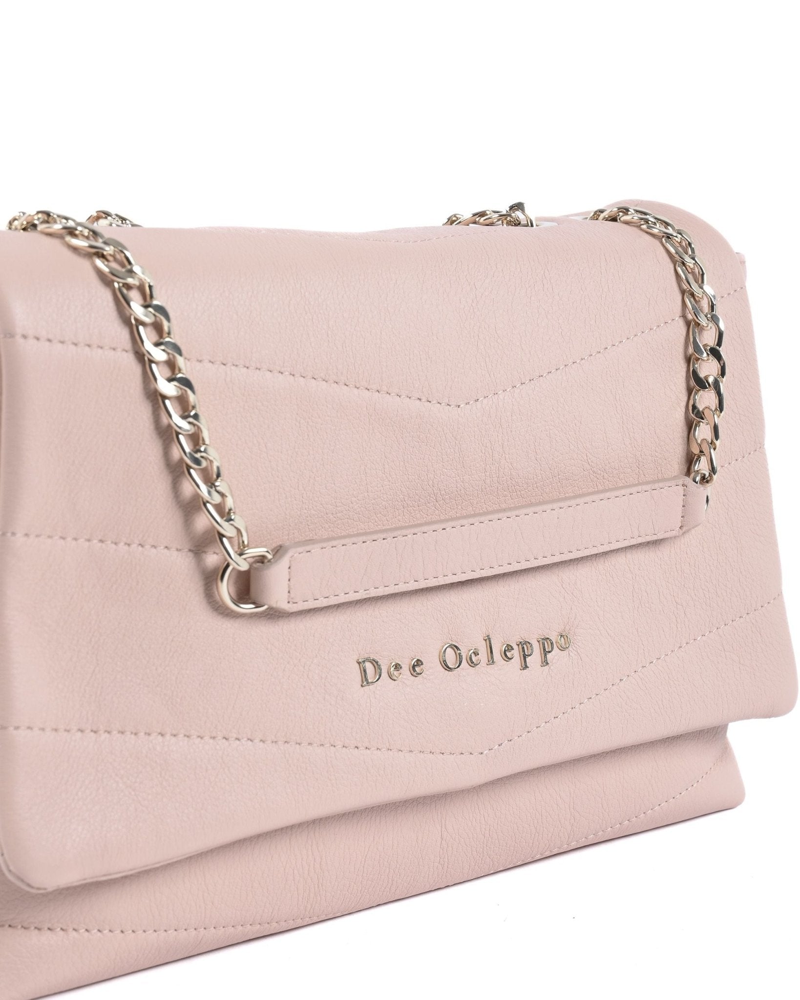 Dee Ocleppo Margot Pink Shoulder Bag - Italian Leather Designer Handbag | Women's Luxury Accessories - Style Queenz