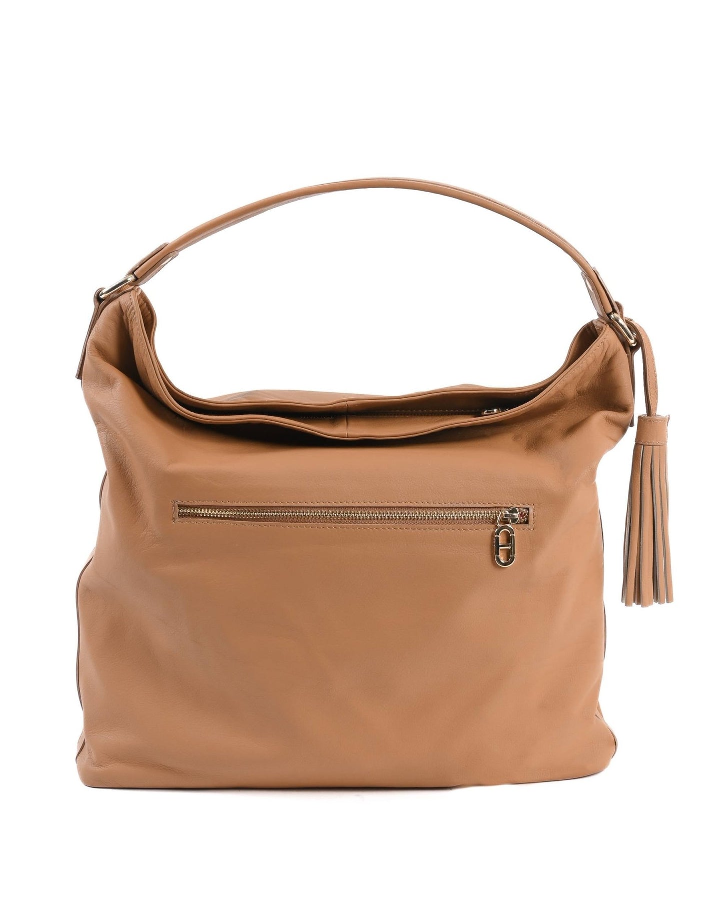 Dee Ocleppo Miami Mandorla Brown Leather Handbag - Luxury Italian Designer Bag - Style Queenz