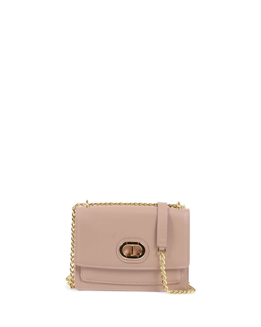 Dee Ocleppo Sauvage Crossbody Bag Nude - Italian Leather Designer Handbag | Style Queenz - Style Queenz