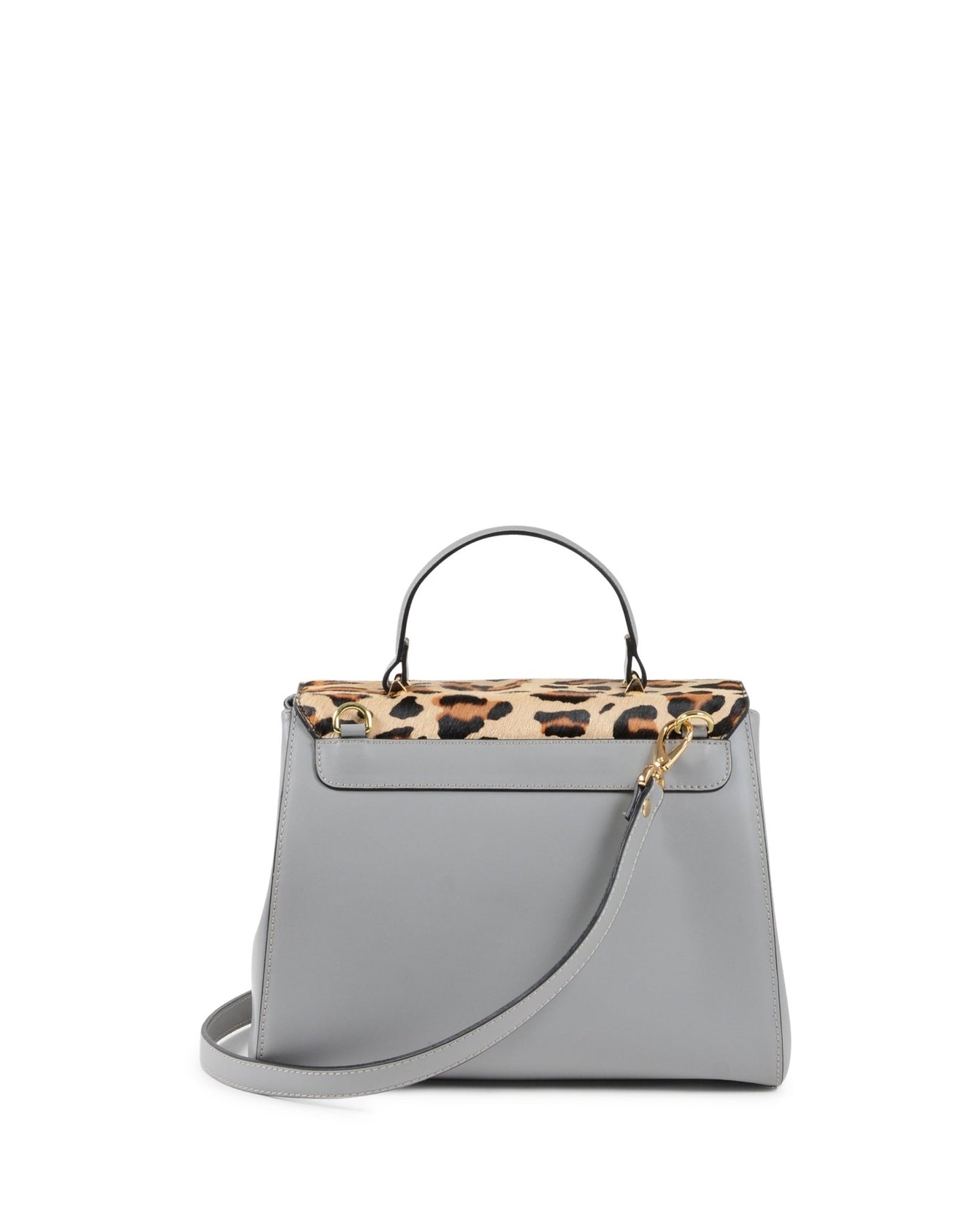 Dee Parma Pony Satchel - Leopard Print Italian Leather Handbag | Women's Designer Bag - Style Queenz