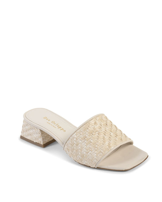 Dizzy Mule Natural Raffia Shoes - Sustainable Eco - Friendly Summer Footwear - Style Queenz