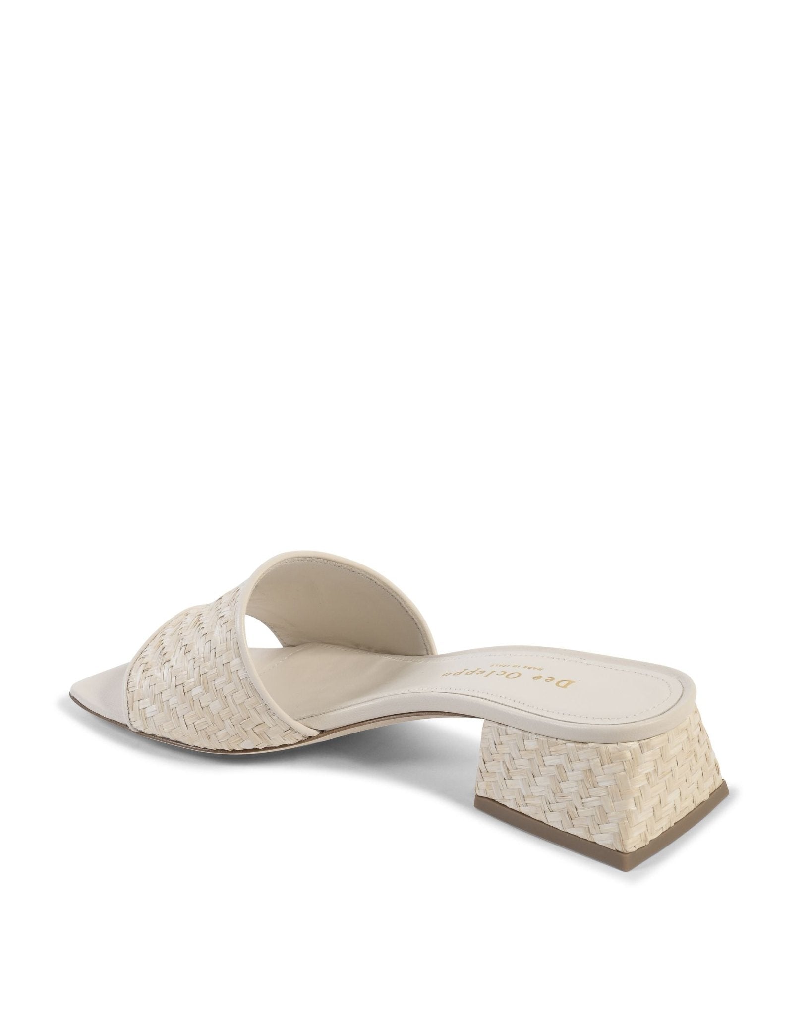 Dizzy Mule Natural Raffia Shoes - Sustainable Eco - Friendly Summer Footwear - Style Queenz