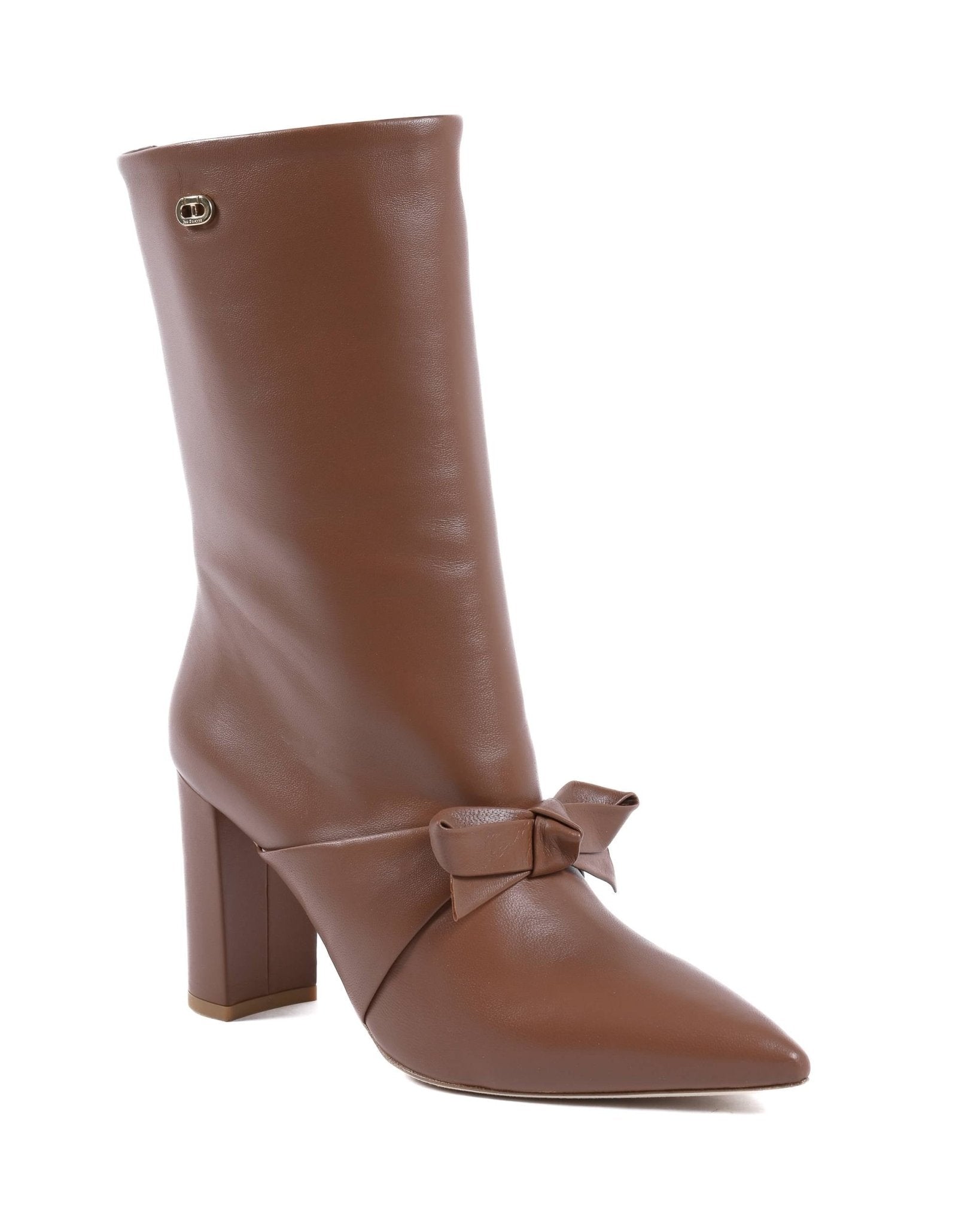 Dominic Designer Short Boot Cuba - Italian Leather Pointed Toe Boots - Style Queenz