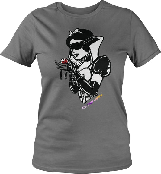 DPM69 Women's Handmade Design T-Shirt - Snowhite Street Style - Style Queenz