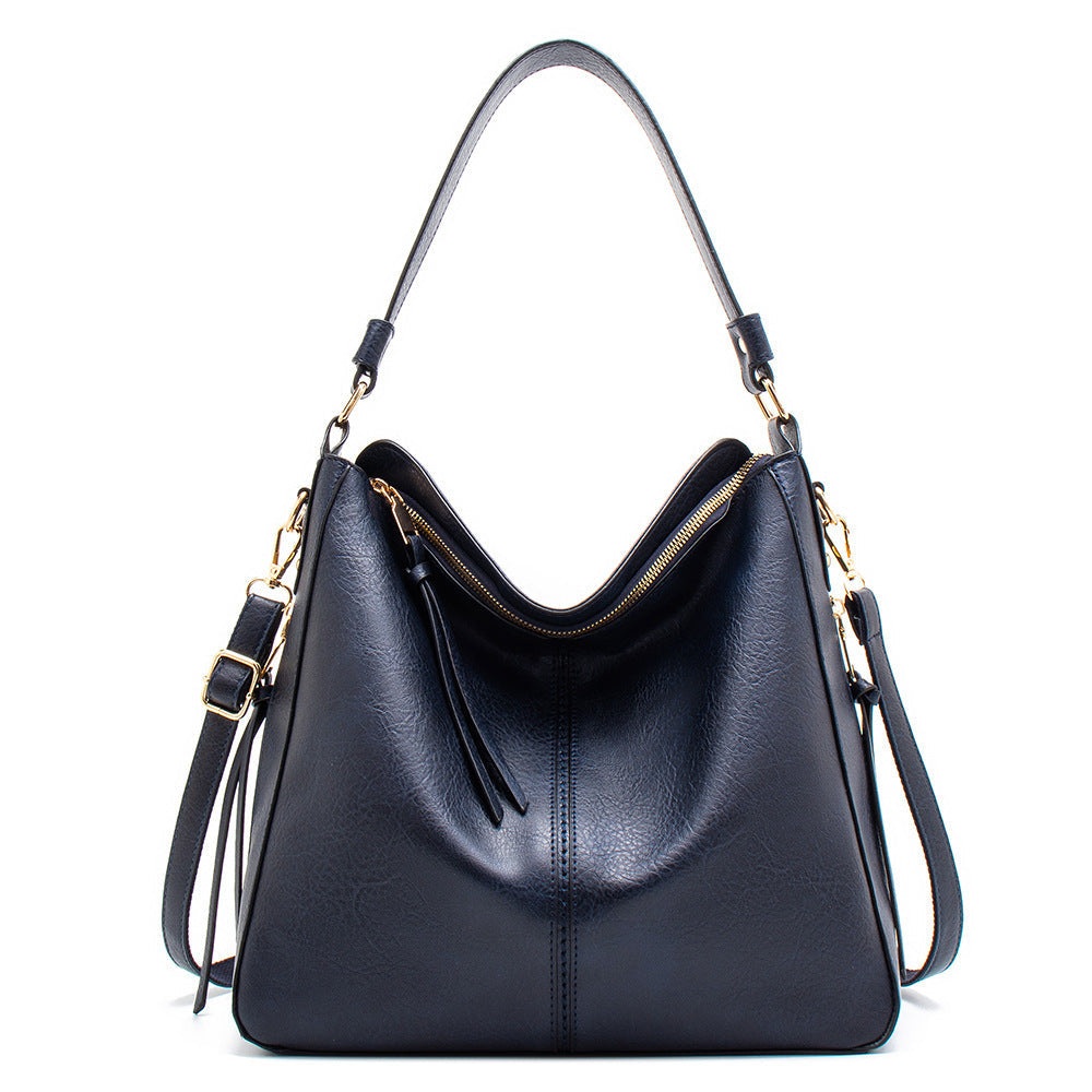Women's Hobo Shoulder Bag with Crossbody Strap