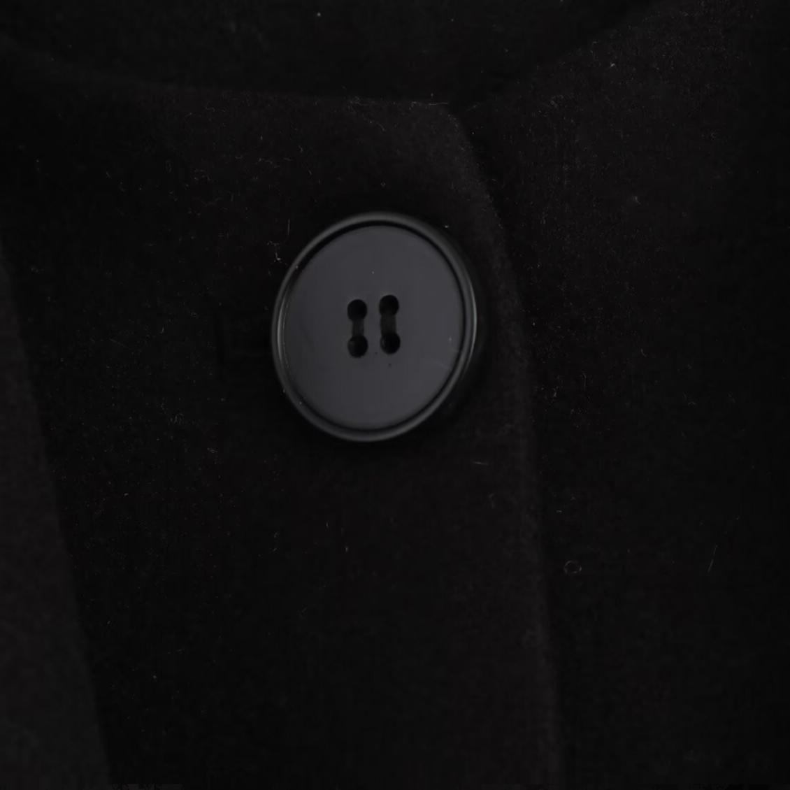 Women's Textured Scarf Collar Overcoat