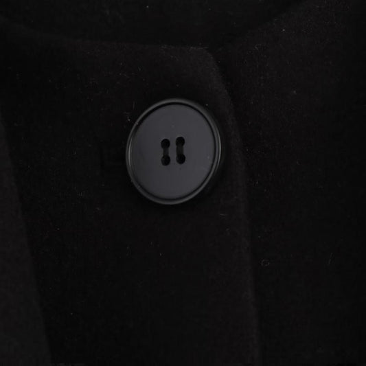 Women's Textured Scarf Collar Overcoat