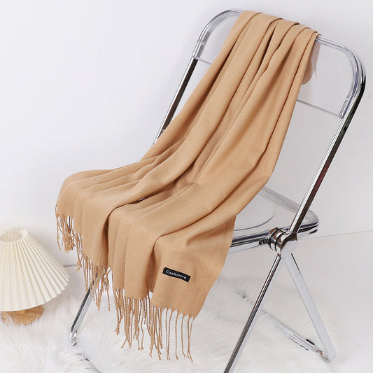 Women's Soft Cashmere-Feel Long Scarf