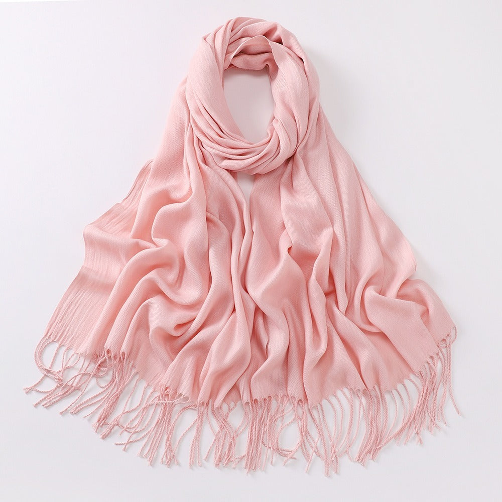 Women's Soft Cashmere-Feel Long Scarf