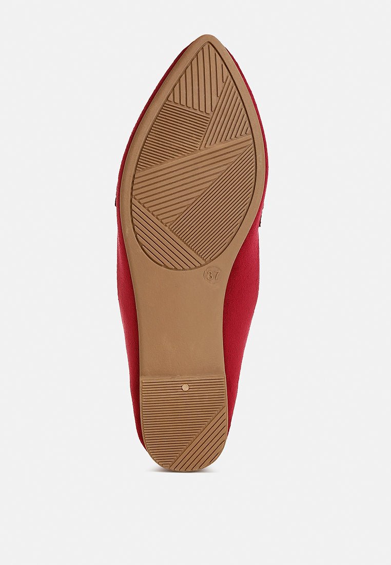 Fembot Horsebit Loafers - Flexible Slip - On Shoes with Metal Detail - Style Queenz