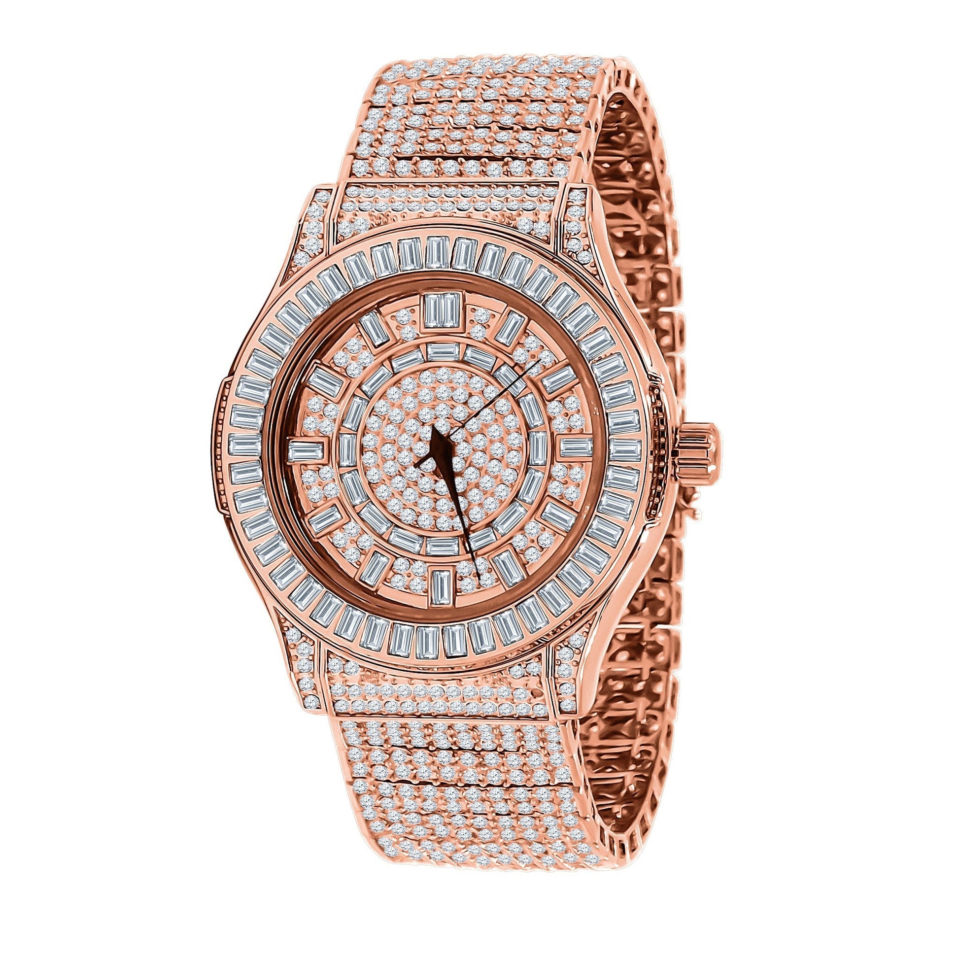 Gallant CZ Watch - Stainless Steel Iced Out Hip Hop Timepiece - Style Queenz