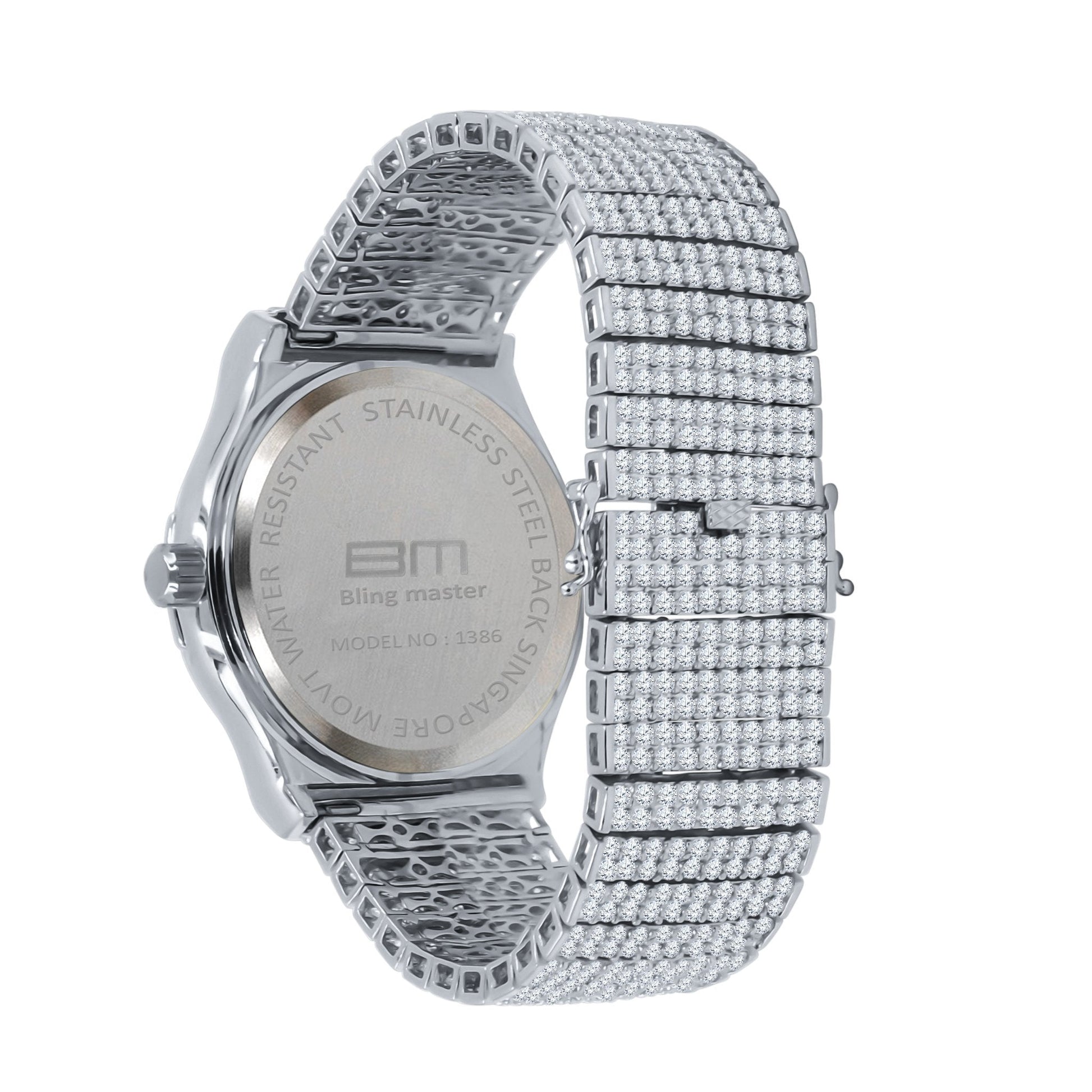 Gallant CZ Watch - Stainless Steel Iced Out Hip Hop Timepiece - Style Queenz
