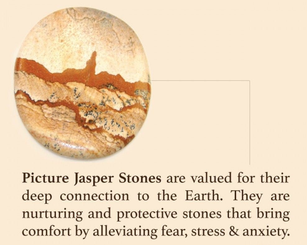 Genuine Malachite Picture Jasper Stretch Bracelet - Natural Healing Crystal Jewelry - Style Queenz