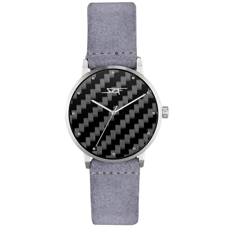 Grigio Alpha Series Carbon Fiber Watch - Premium Lightweight Timepiece - Style Queenz