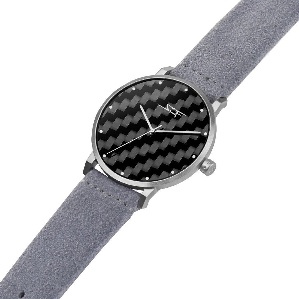 Grigio Alpha Series Carbon Fiber Watch - Premium Lightweight Timepiece - Style Queenz