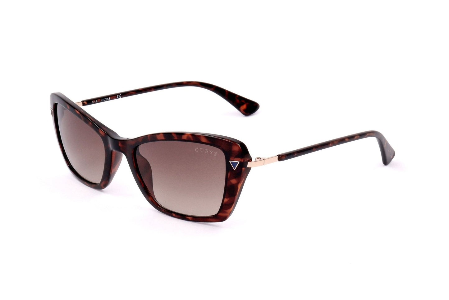 Guess Dark Havana Sunglasses GU7654 - Designer Eyewear | Style Queenz - Style Queenz